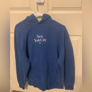 Blue NYC Pullover Hoodie